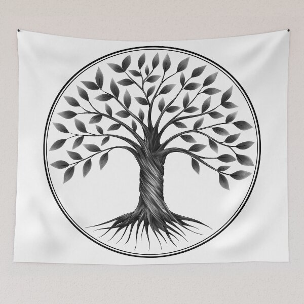 Item preview, Tree of Life (Black) designed and sold by SoulArtLove.