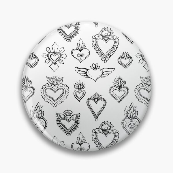 Item preview, Sacred Heart Pattern designed and sold by alexixela.