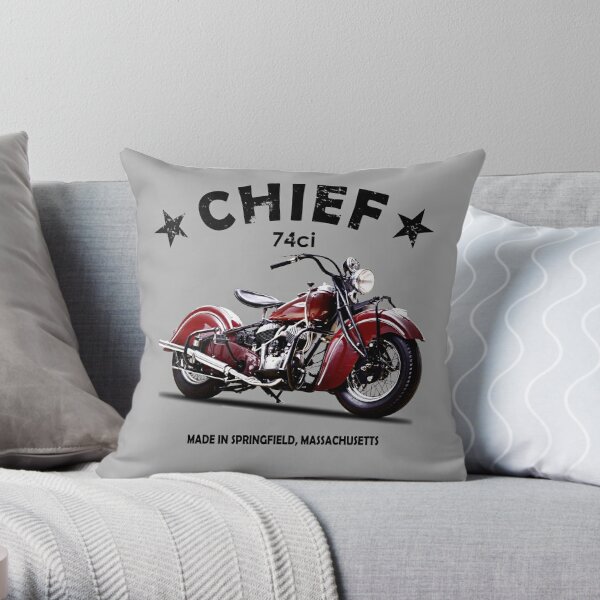 Vintage Motorcycle with Sidecar Cat Driving Throw Pillow for Sale by  GraphicGenie