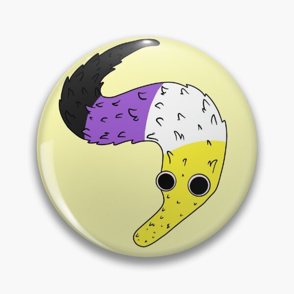 Item preview, Non-Binary Pride Worm on a string designed and sold by Maples-heart.