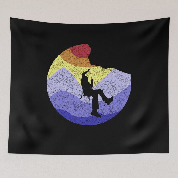 Item preview, Climbing, bouldering, hiking in the Alps or mountains designed and sold by EllenTune.