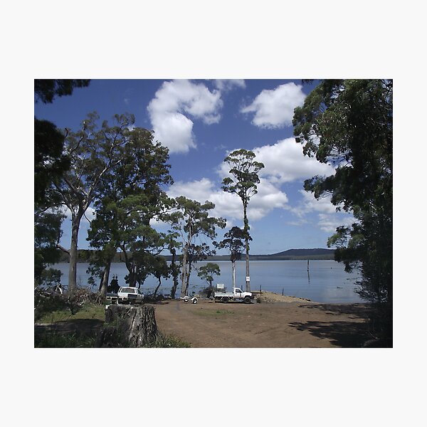 Item preview, Tooms Lake (Tasmania) boat ramp designed and sold by Gaylene Norton.
