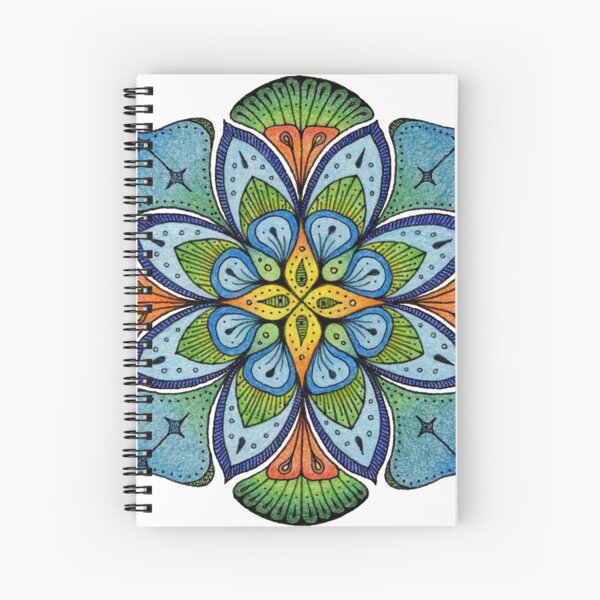 Bulbs - pencil coloured Spiral Notebook
