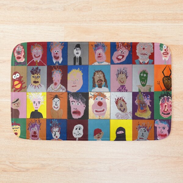 Item preview, Puddle Faces (entire mural) designed and sold by Martin Boisvert.