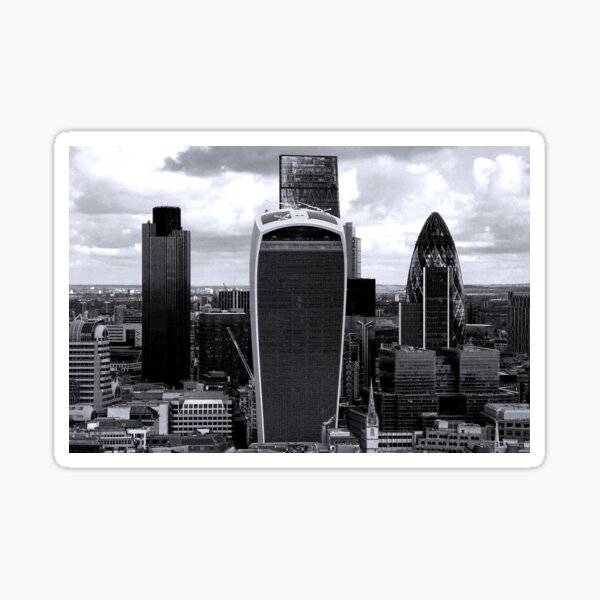 Aperçu de l'œuvre Londres Cityscape Skyline England UK créée et vendue par AndyEvansPhotos.