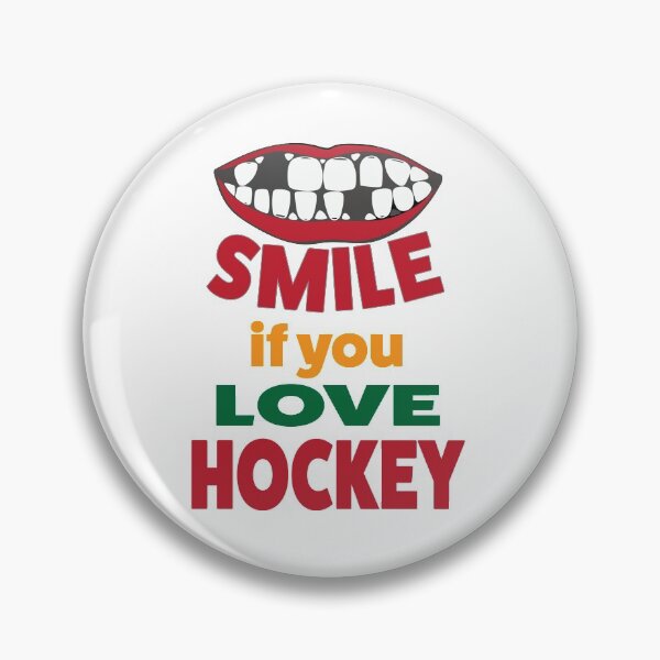 Item preview, SMILE IF YOU LOVE HOCKEY designed and sold by styleagenda.