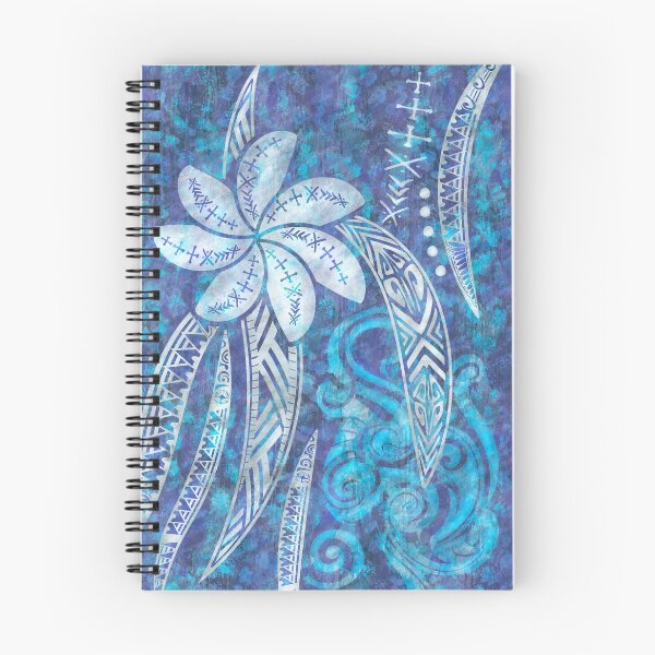 Item preview, Tatuajes SAMOANOS - Decoración hawaiana - Cool Blue Breeze designed and sold by sunnthreads.
