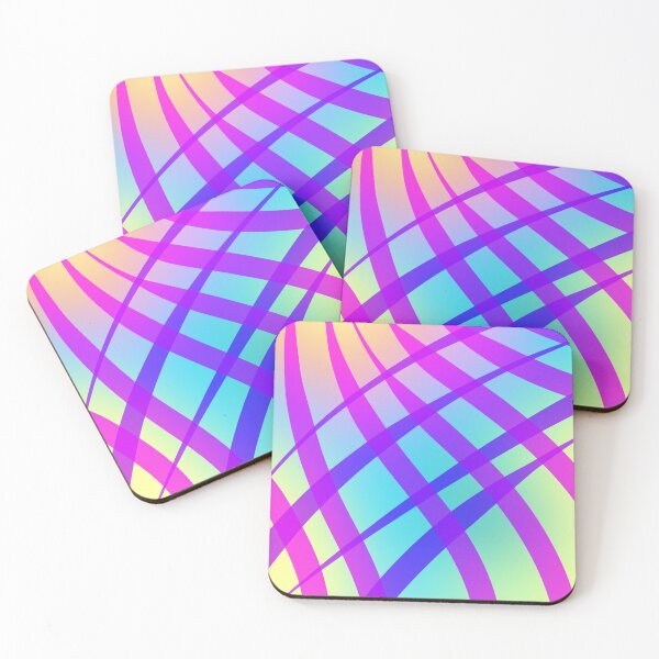 Item preview, Bright Colorful Unique Diagonal Plaid designed and sold by KelseyLovelle.
