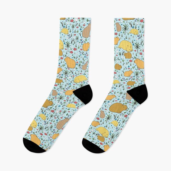 Item preview, Capybaras in Blue designed and sold by Nemki.