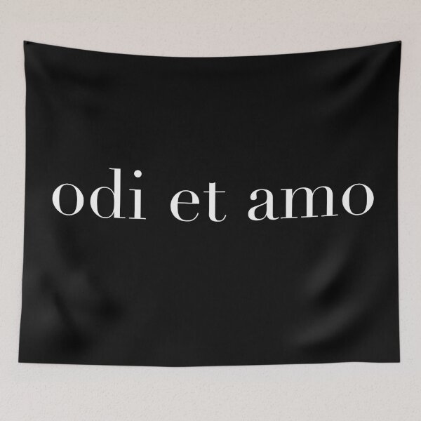 Item preview, Odi et amo, Catullo designed and sold by pavaniglia.