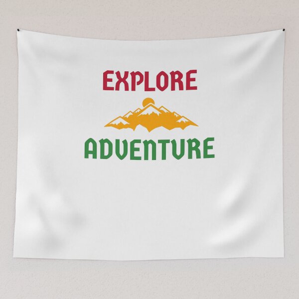 Item preview, Explore Adventure Go To The Mountains designed and sold by fejoa.