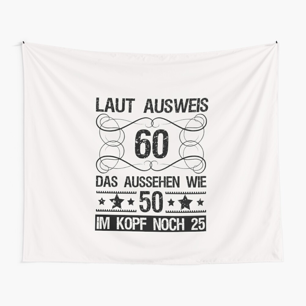 Impression Montee Drole 60e Anniversaire Cadeau Homme Femme 60 Ans Par Victorias Art Redbubble