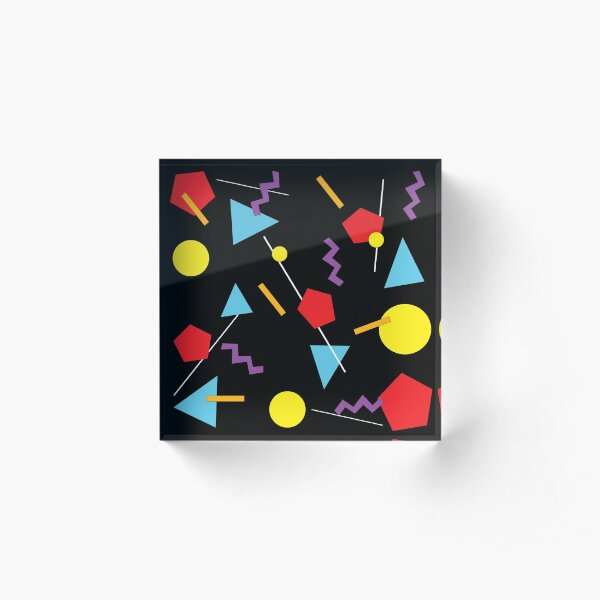 Retro Acrylic Block