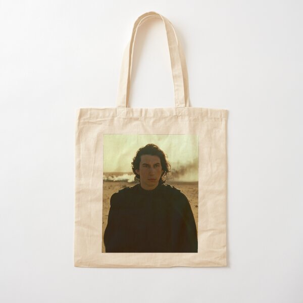 Adam Driver in the desert Cotton Tote Bag