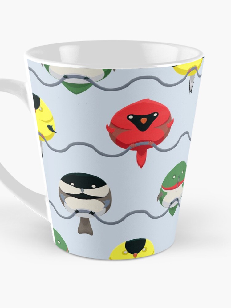 Thumbnail 3 of 4, Coffee Mug, Cartoon Birdy Pattern designed and sold by AnMGoug.