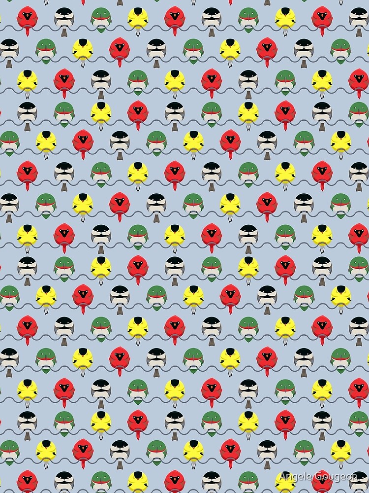 Thumbnail 3 of 3, Scarf, Cartoon Birdy Pattern designed and sold by AnMGoug.