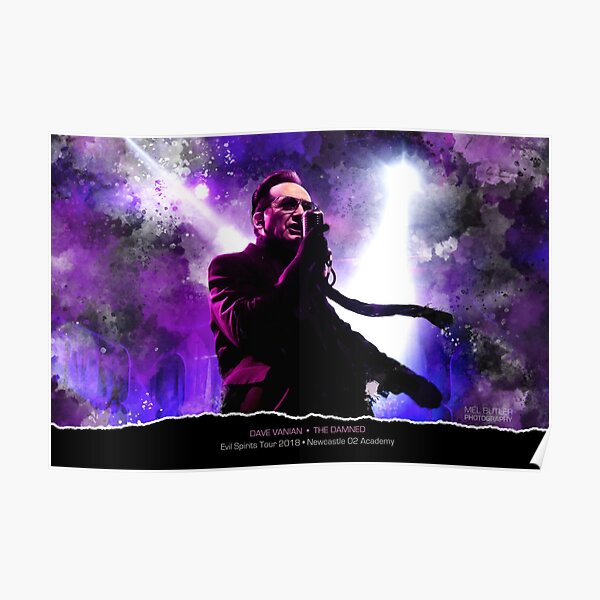 Dave Vanian, The Damned Poster