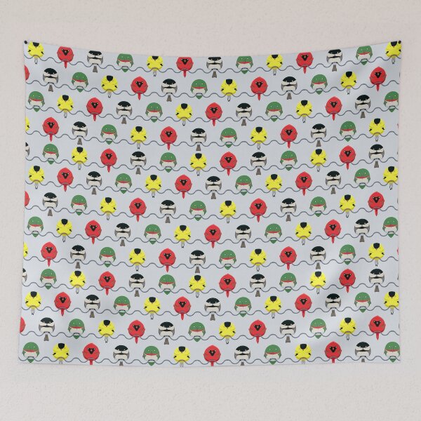 Item preview, Cartoon Birdy Pattern designed and sold by Angele Gougeon.