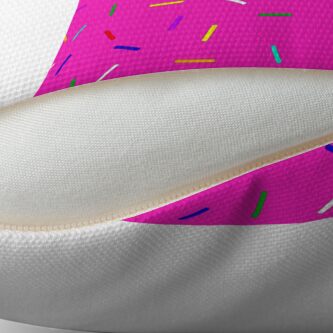 Alternate view of Strawberry Sprinkles Throw Pillow