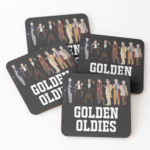 Item preview, Old Who Doctor ensemble: Golden Oldies (White) designed and sold by sci-fi-nerd.