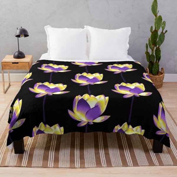 Item preview, Nonbinary Pride Blooming Lotus designed and sold by Vernen Ink.