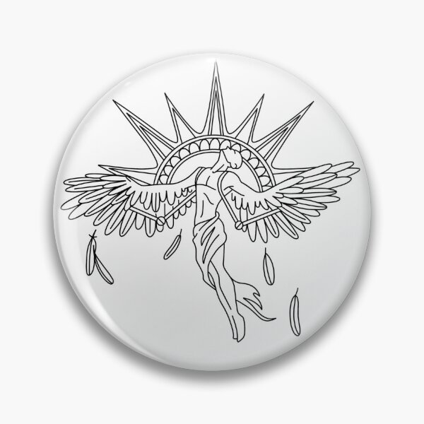 Item preview, Greek Mythology Icarus Wings Sun Flying designed and sold by vickymanwani.