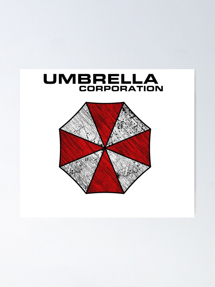 Umbrella Corporation Distressed Logo Poster for Sale by Reeeceh
