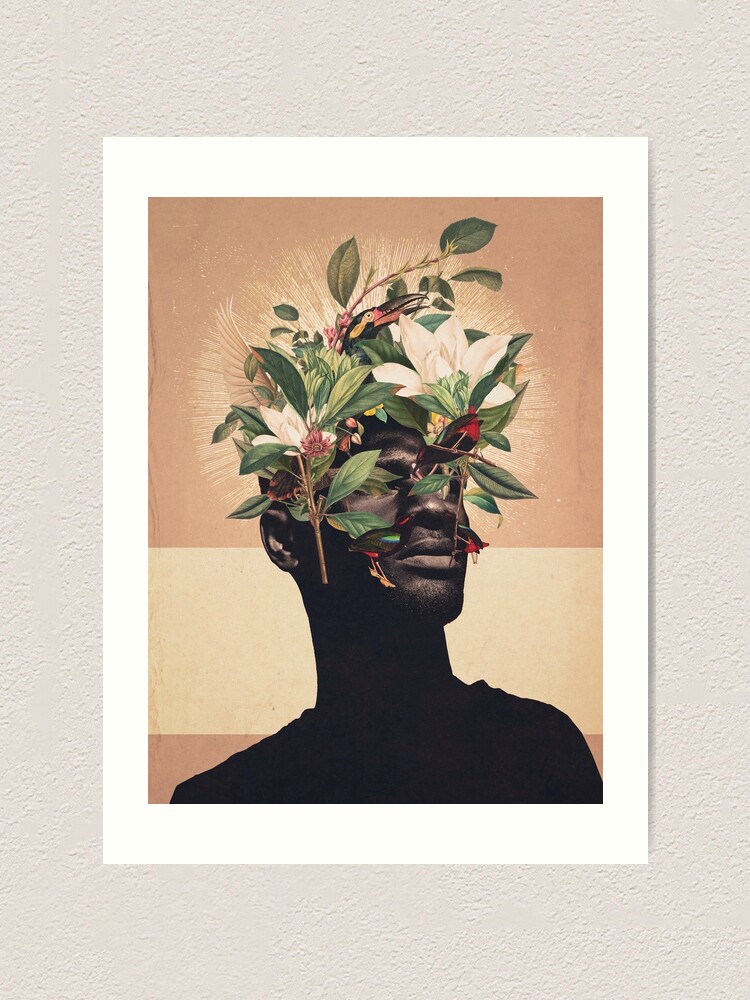 Alternate view of Birds are my Real Origin Art Print