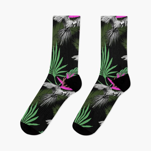Item preview, Tropical jungle black designed and sold by Lelyely.