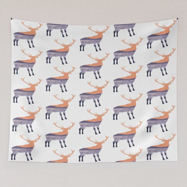 Item preview, DEER - Snow Mountain  designed and sold by AdlDisEye.