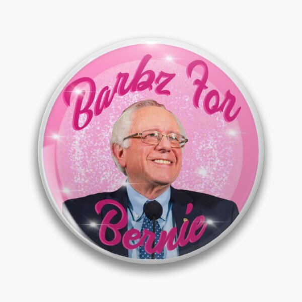 Barbz For Bernie Pin