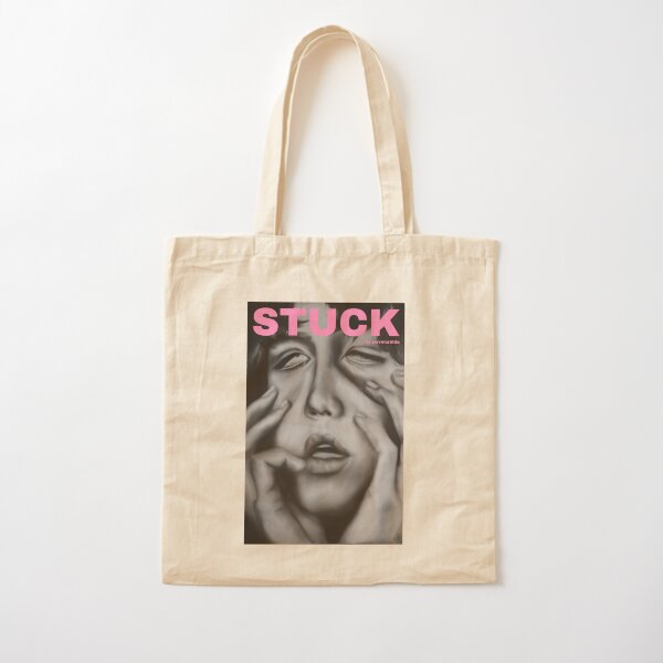 "STUCK" by jarvimatilda Cotton Tote Bag