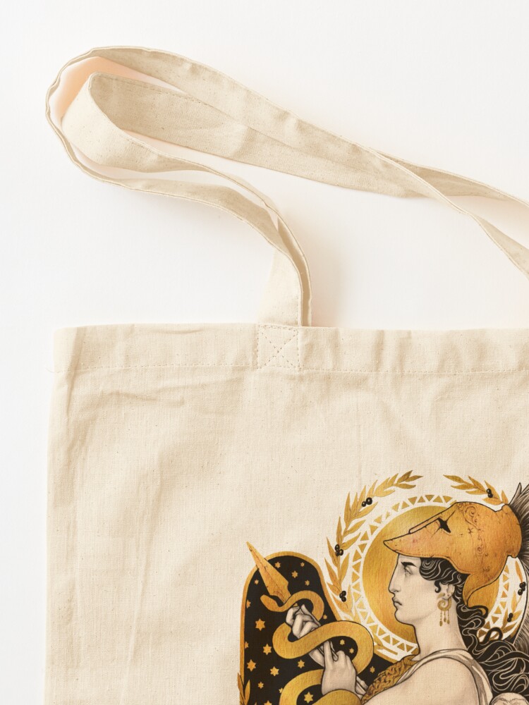 Thumbnail 3 of 5, Tote Bag, PALLAS ATHENA designed and sold by medusadollmaker.