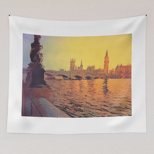 Item preview, Big Ben of Houses of Parliament- London, United Kingdom  designed and sold by rfoxphoto.
