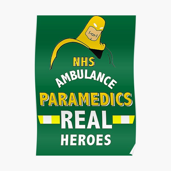 NHS Paramedic Thank You Gifts - Heroes - UK - London - Family - Thanks - t shirt - Mug Poster