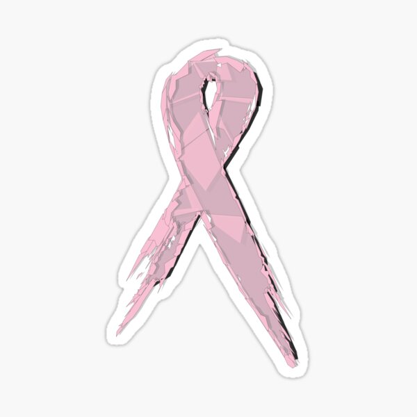 Pink Ribbon Sticker