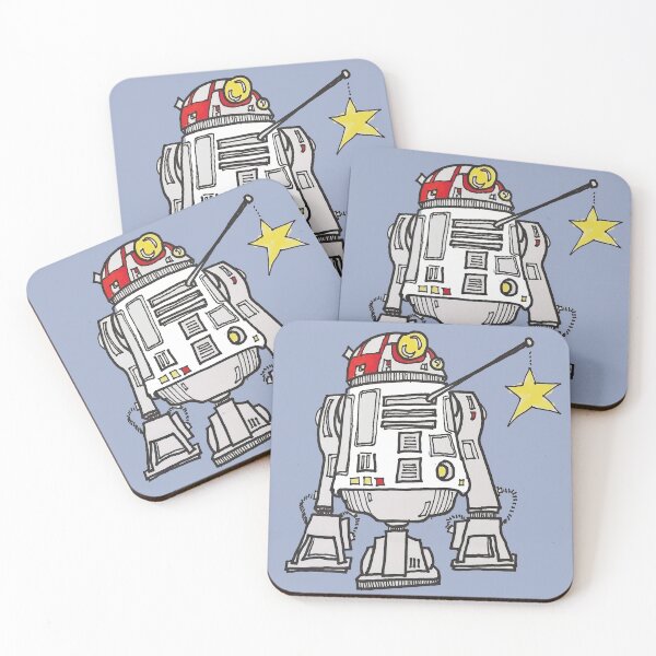Item preview, Cute robot R9-G3 with star designed and sold by whoray.
