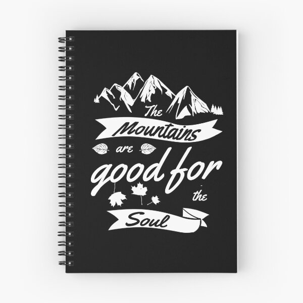 Item preview, Mountains are good for the soul of every mountain lover designed and sold by EllenTune.