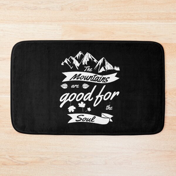 Item preview, Mountains are good for the soul of every mountain lover designed and sold by EllenTune.