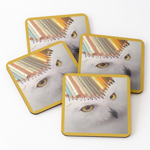 Item preview, white owl designed and sold by AlfordsStore.