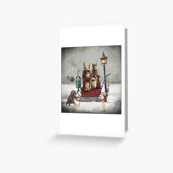 "Winter" Greeting Card