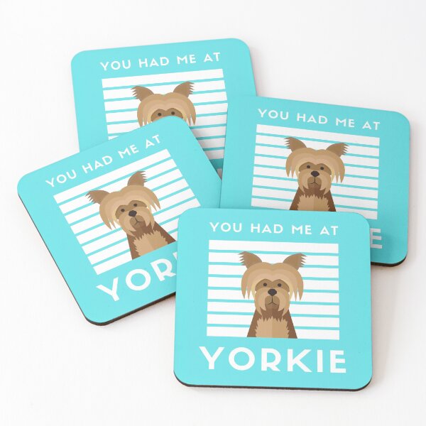 Item preview, Yorkie Dog Humor -You had me at... Yorkie | Yorkshire Terrier  |  designed and sold by Yorkie  Love.