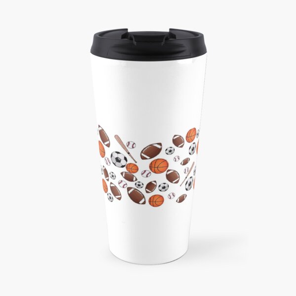 Sports Print Travel Mug