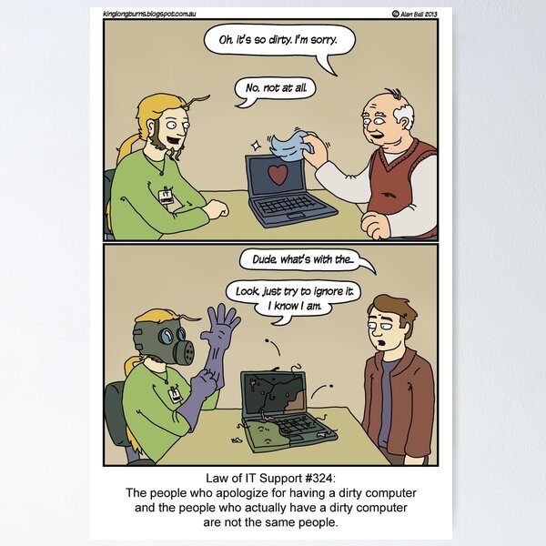 You may have a virus or two. Poster