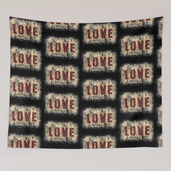 Item preview, Love distressed designed and sold by granprints.