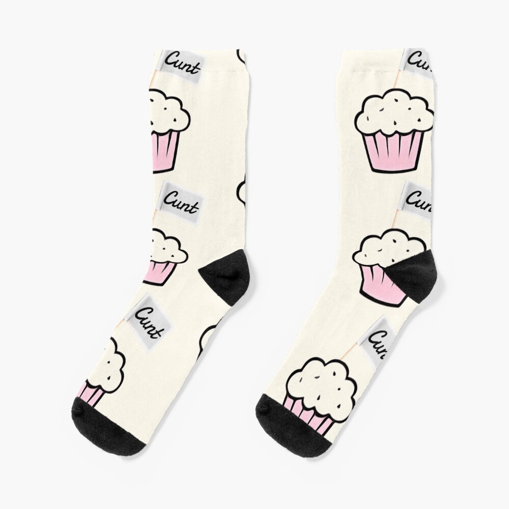 C*nt Muffin Socks for Sale by JasonLloyd | Redbubble