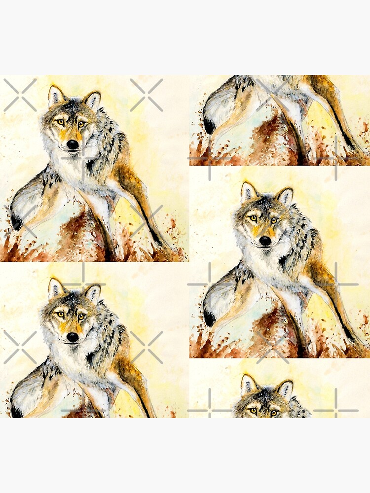 Totem Wolf: Gray wolf de belettelepink