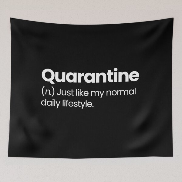 Item preview, Quarantine designed and sold by wordist.