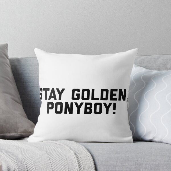 Item preview, ¡Quédate dorado, Ponyboy! designed and sold by flying-flamingo.