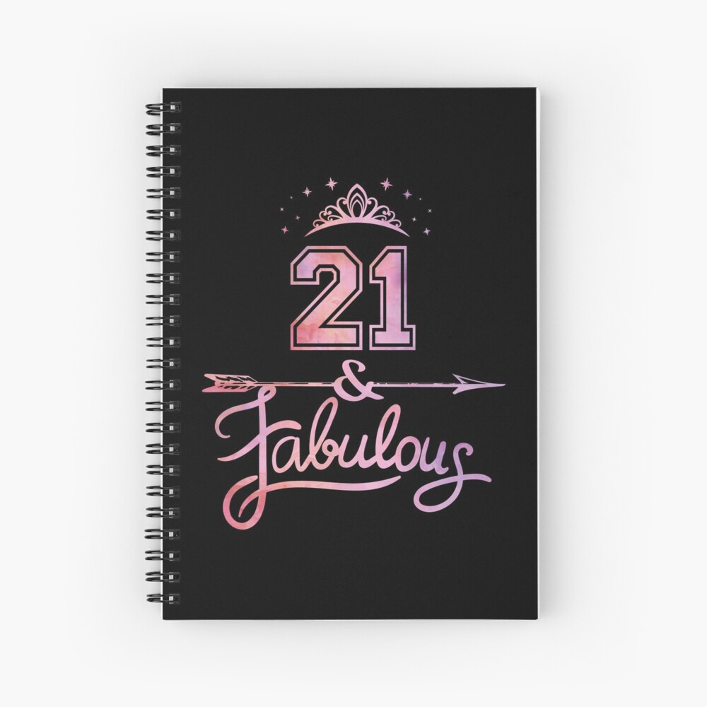 Impression Artistique Femmes 21 Ans Et Fabuleux Joyeux 21e Anniversaire Par Grabitees Redbubble